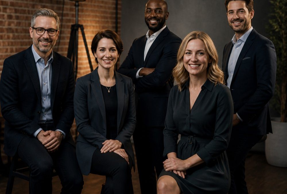 How to Choose Corporate Headshot Background Ideas