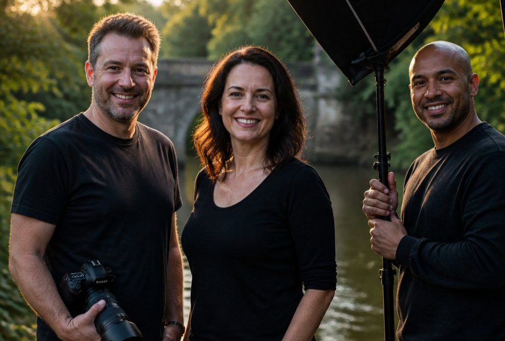 Natural Outdoor Headshot Lighting Techniques